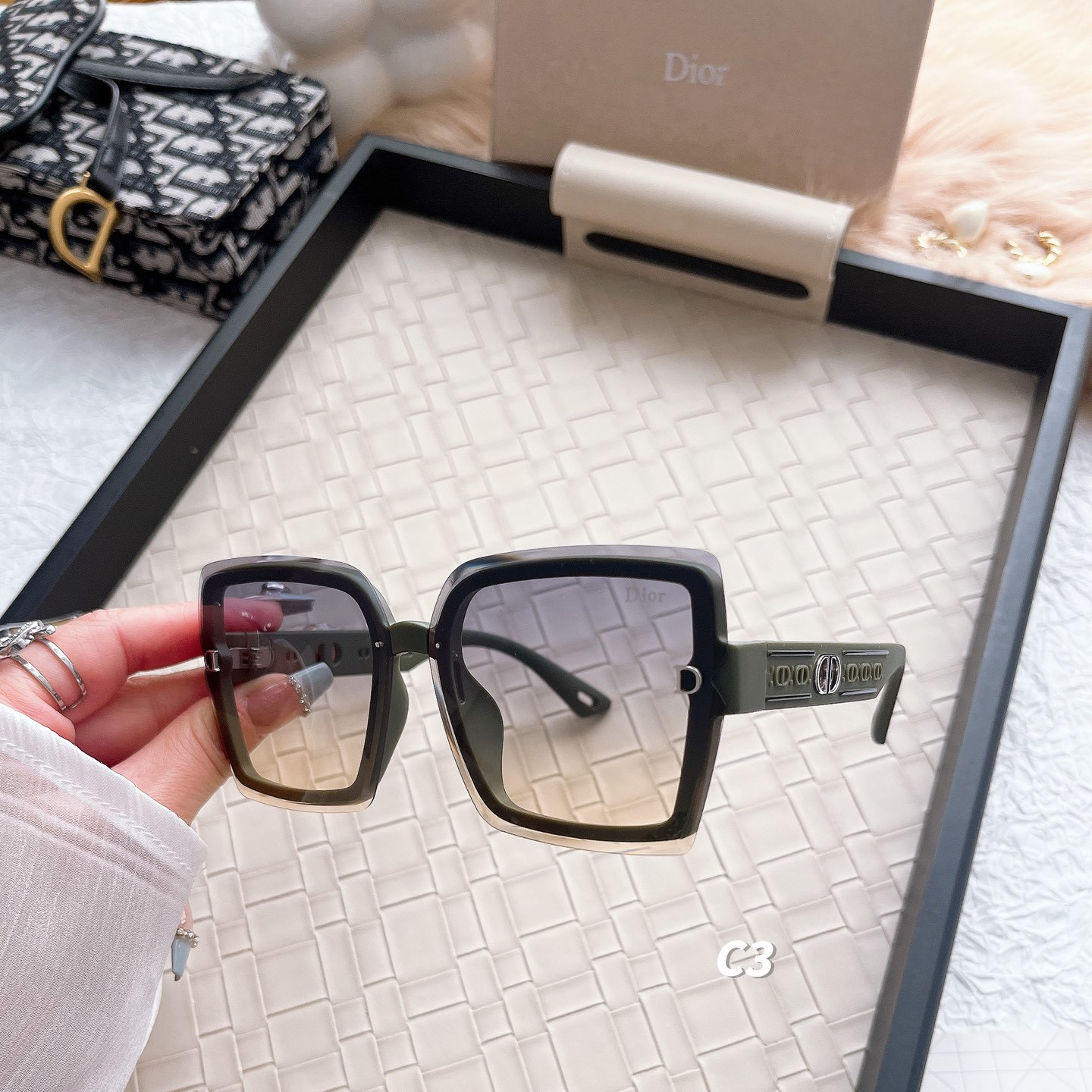 Fashion hot 4 color sunglasses 5902 - Image 3