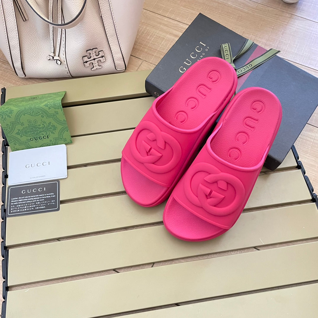 Fashion Colorful Platform Slippers - Image 3