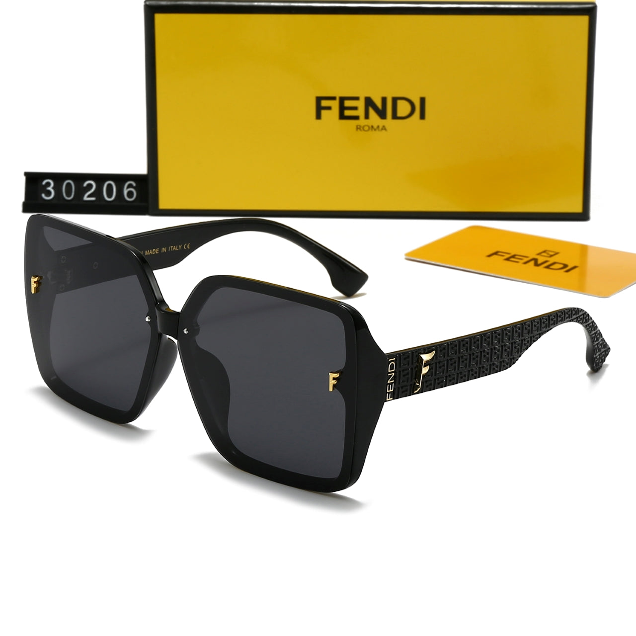 Square frame holiday sunglasses 30206 - Image 2