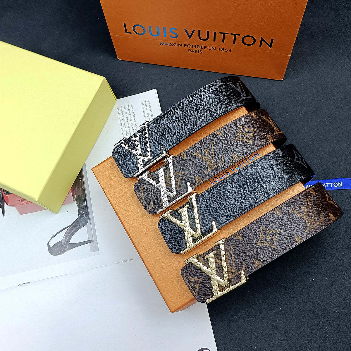 Initiales Reversible Belt - Image 2