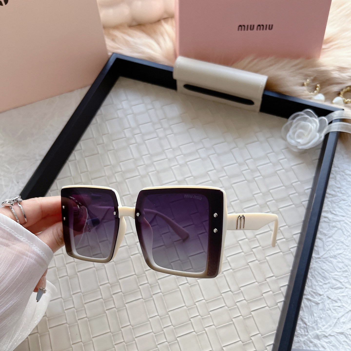 Fashion hot 4 color sunglasses 5104 - Image 9