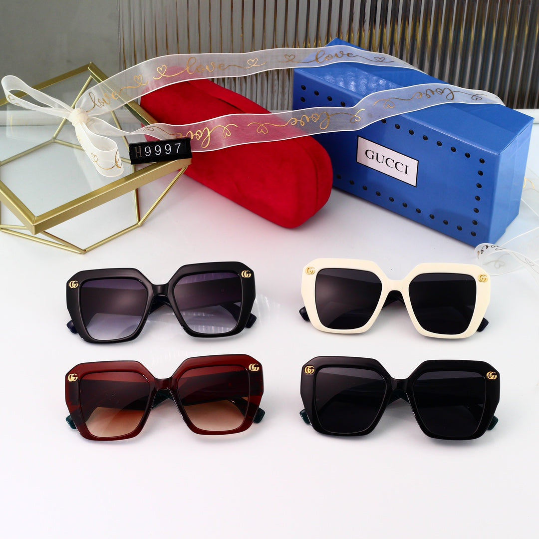 Fashionable square sunglasses 9997 - Image 2