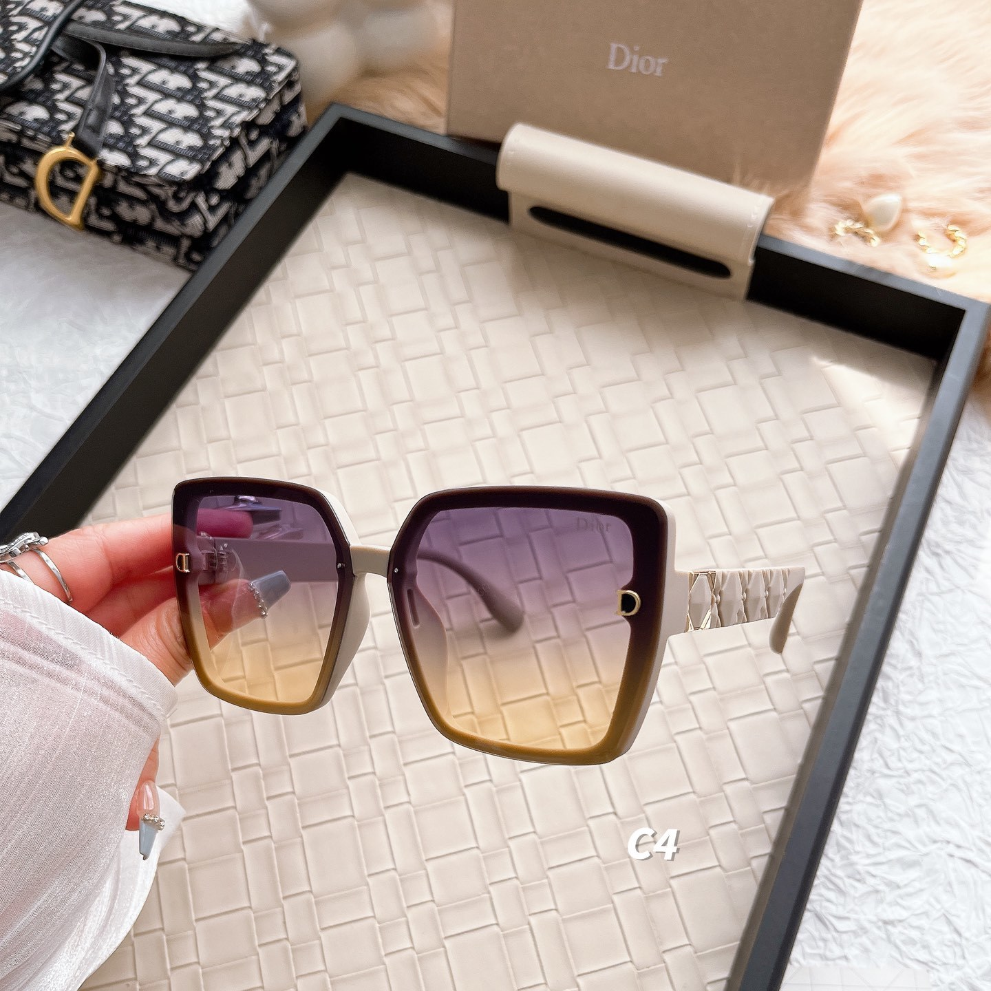 Fashion hot 4 color sunglasses 5901 - Image 6