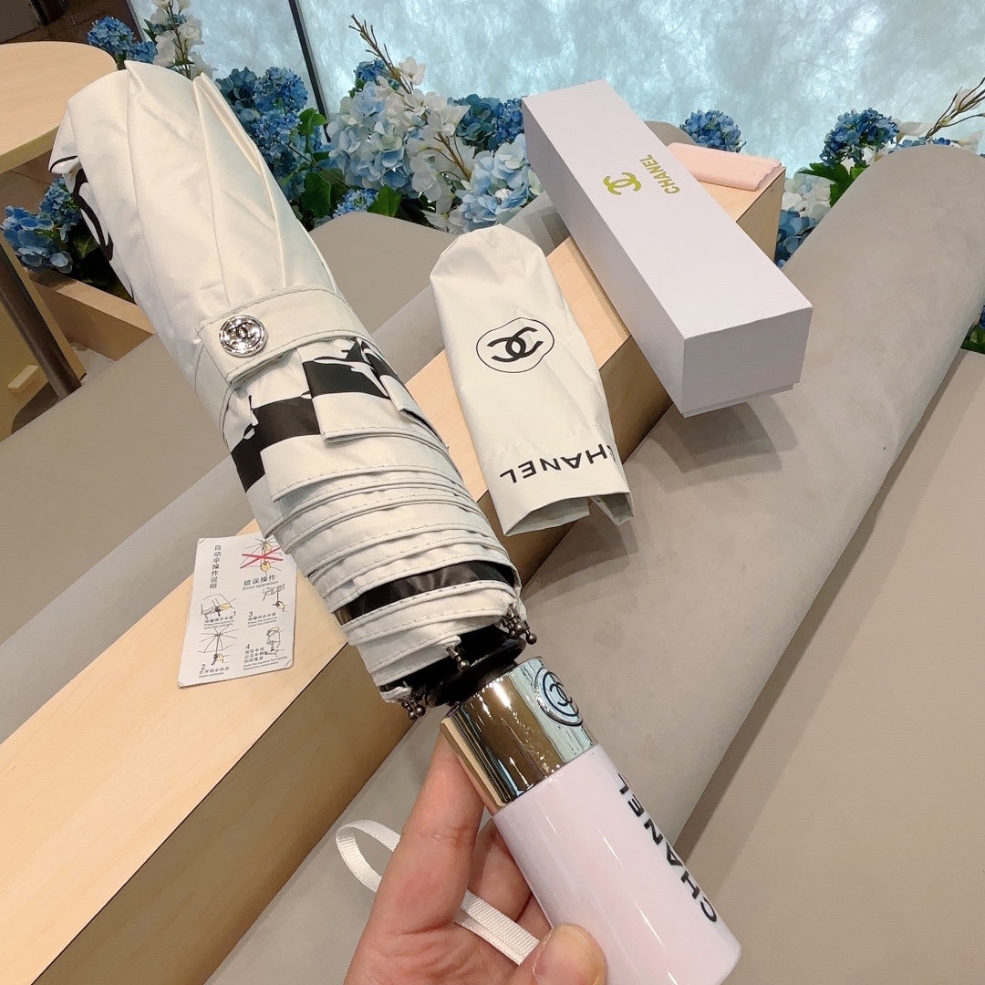 Chanel (CC) luxury designer umbrella 0070 - Image 2
