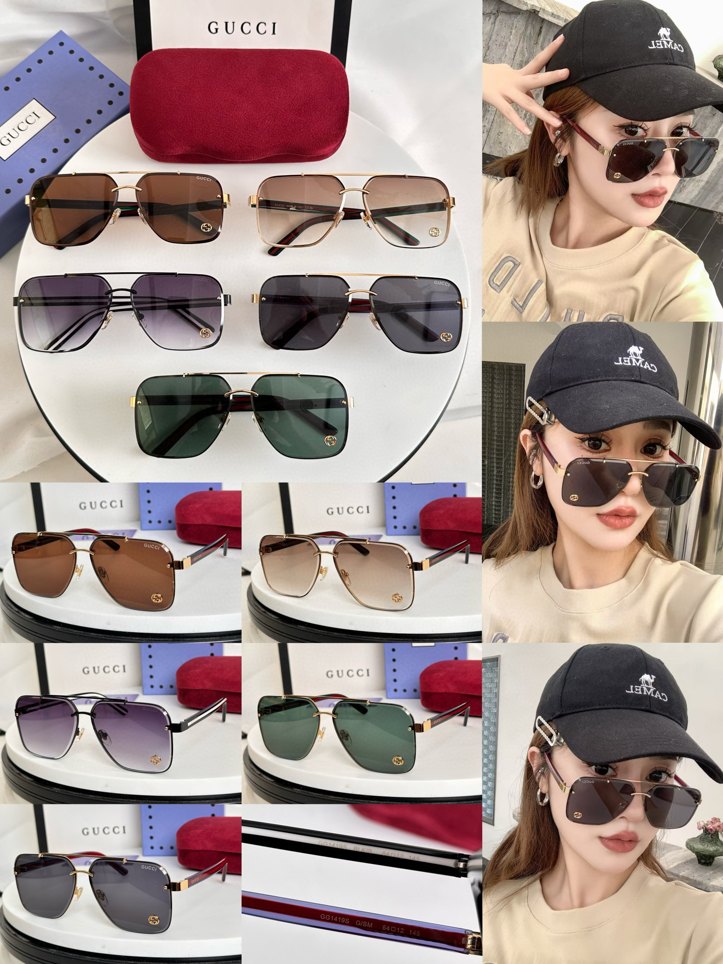 GG* Eyewear SIZE: 54-12-145 - Image 3