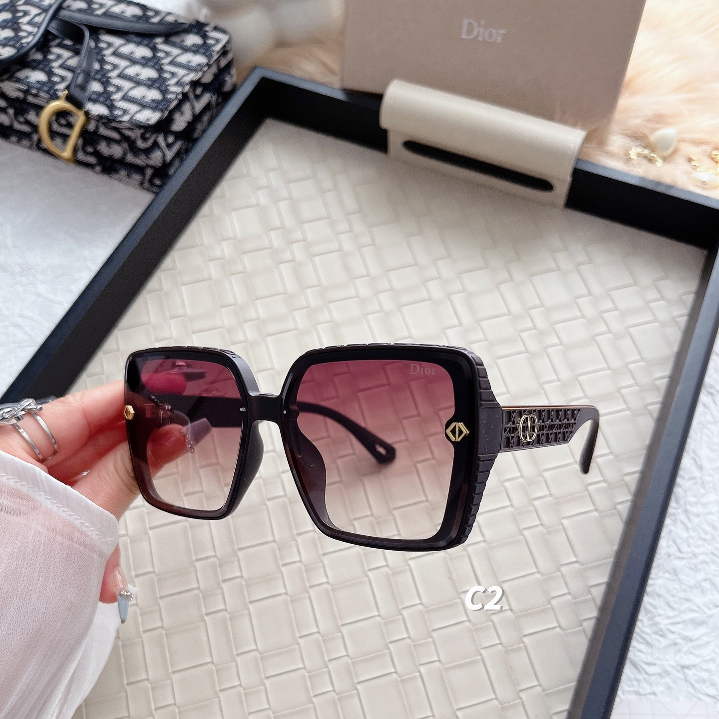 Fashion hot 4 color sunglasses 5903 - Image 3