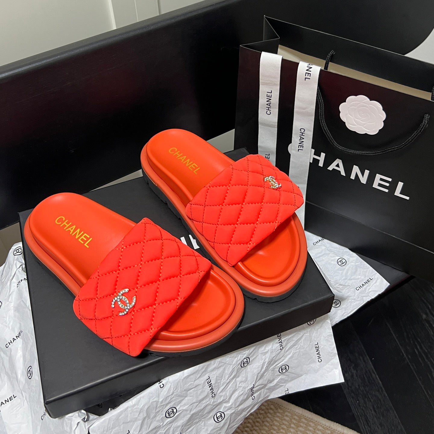 Diamond Logo Slippers - Image 11