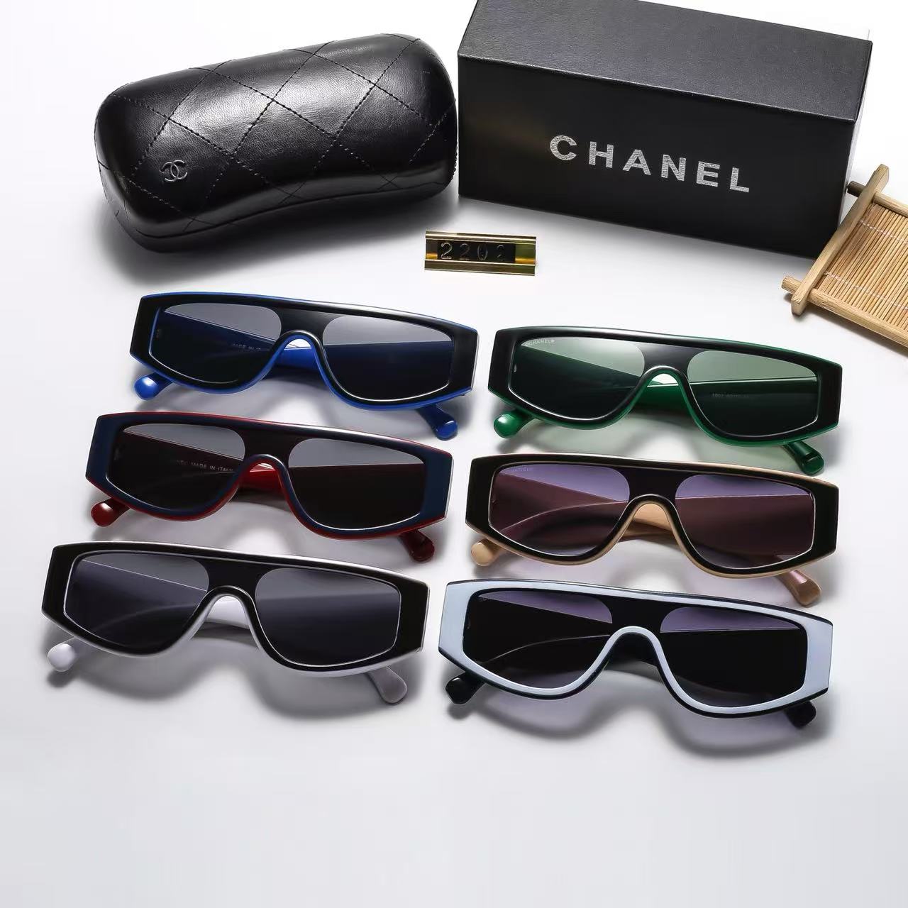 Fashion hot 6 color sunglasses 2203 - Image 2