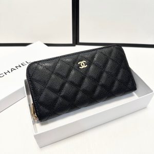 cc new arrival caviar wallet size: 19*10 cm