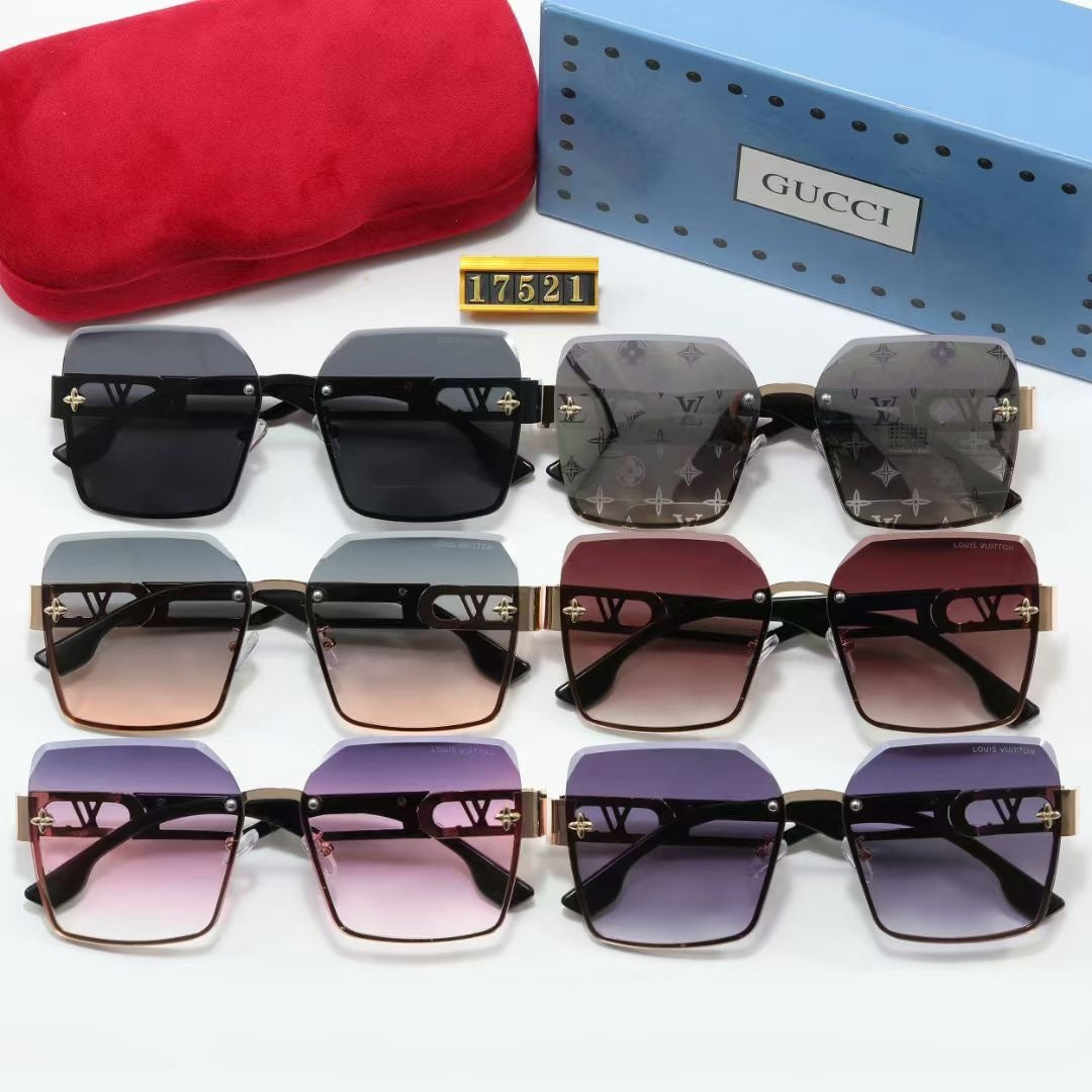 Fashion hot 6 color sunglasses 17521 - Image 2