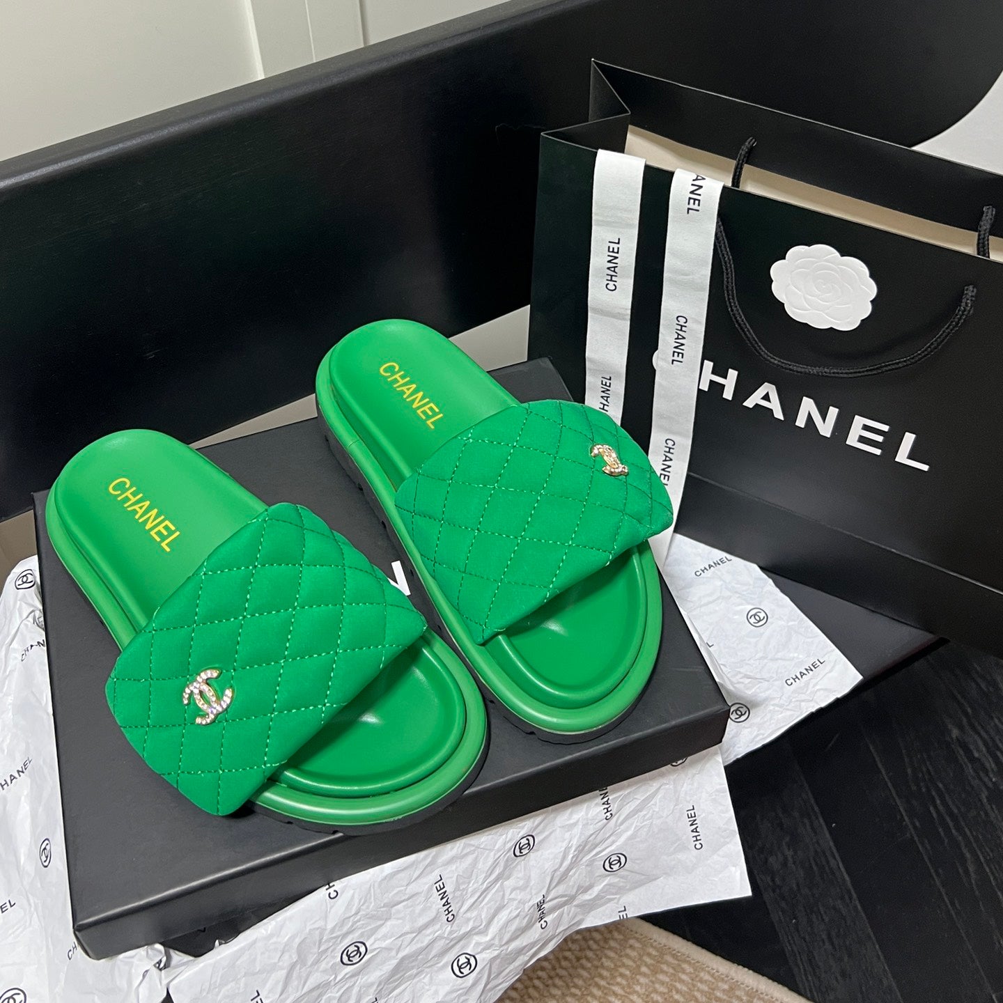 Diamond Logo Slippers - Image 8
