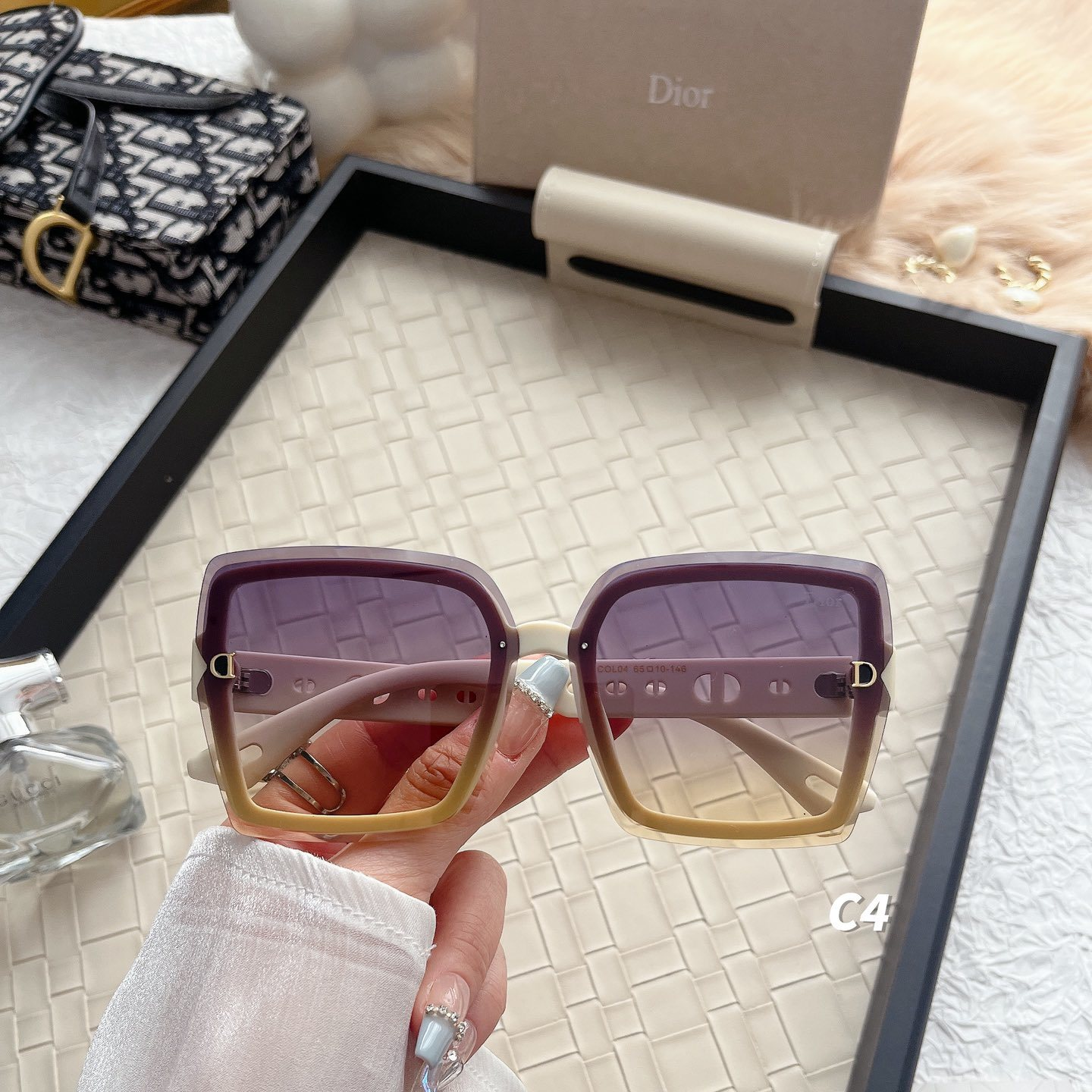 Fashion hot 4 color sunglasses 5902 - Image 8