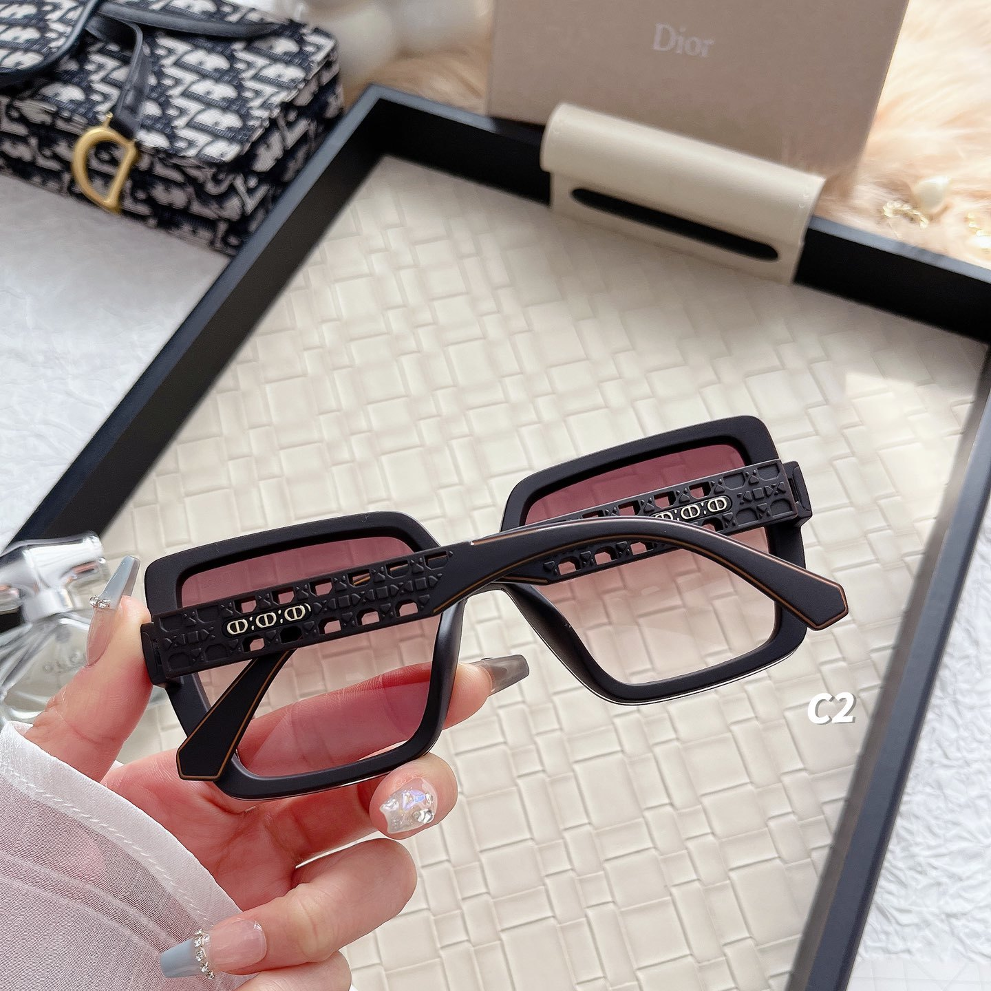 Fashion hot 4 color sunglasses 5910 - Image 7