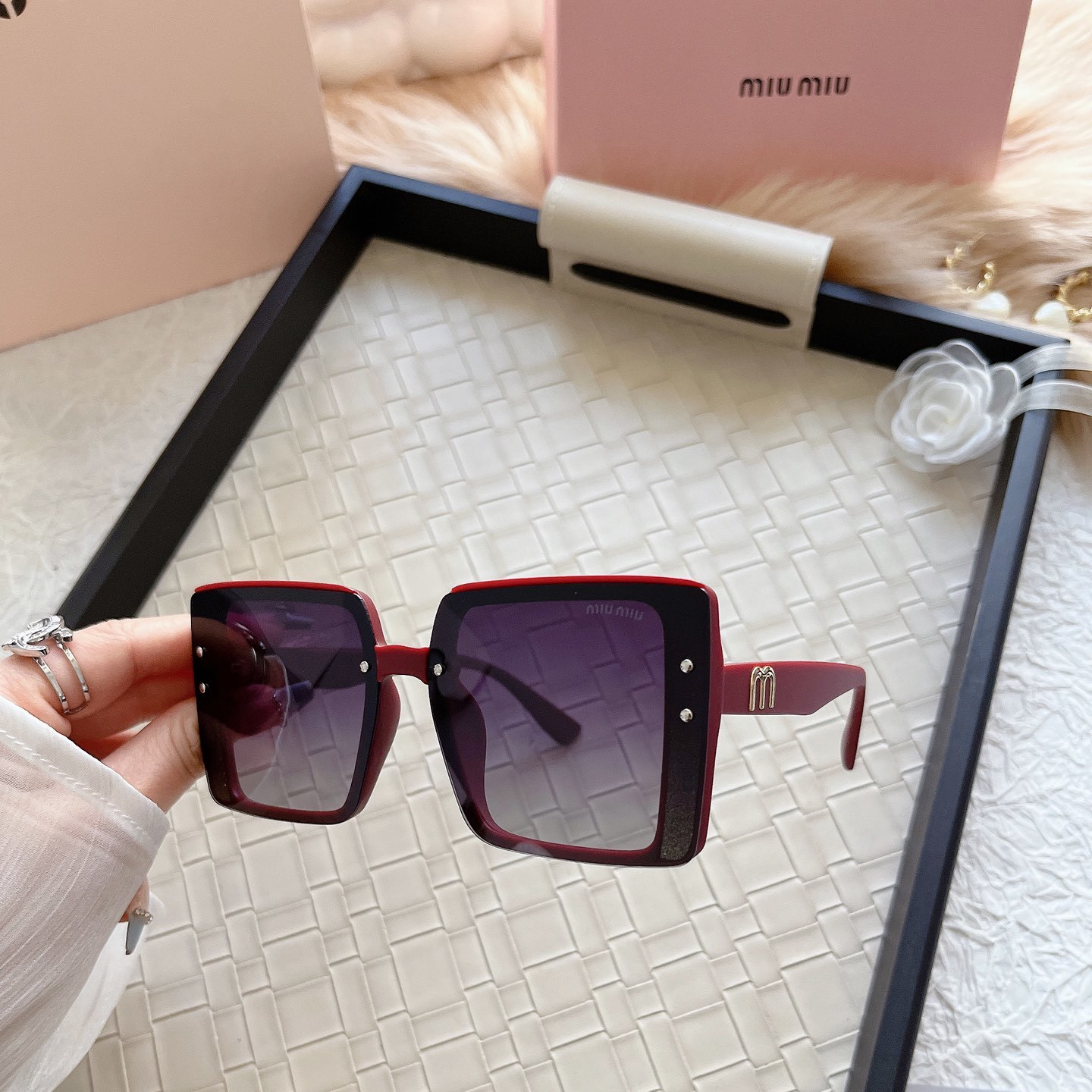 Fashion hot 4 color sunglasses 5104 - Image 4