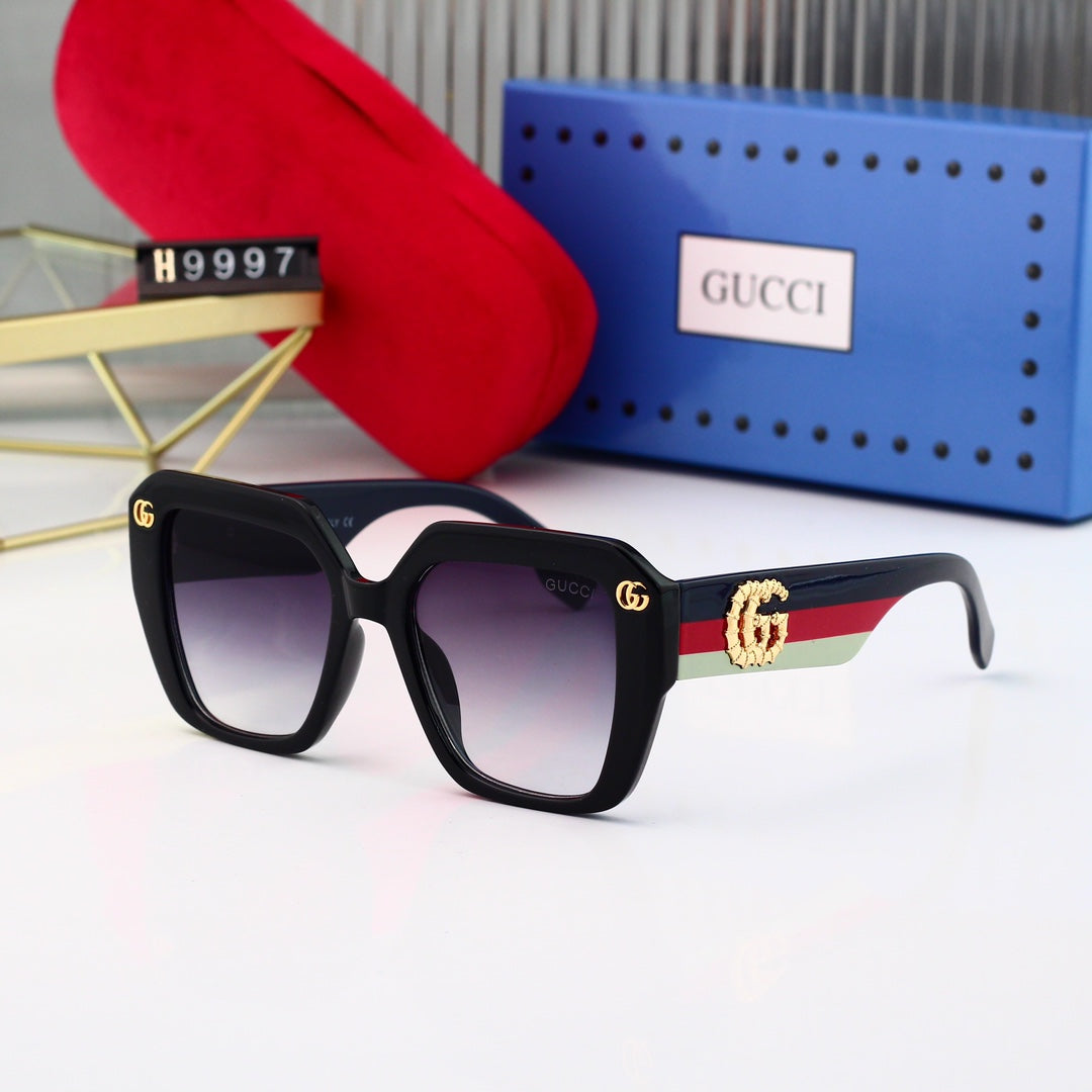 Fashionable square sunglasses 9997 - Image 4