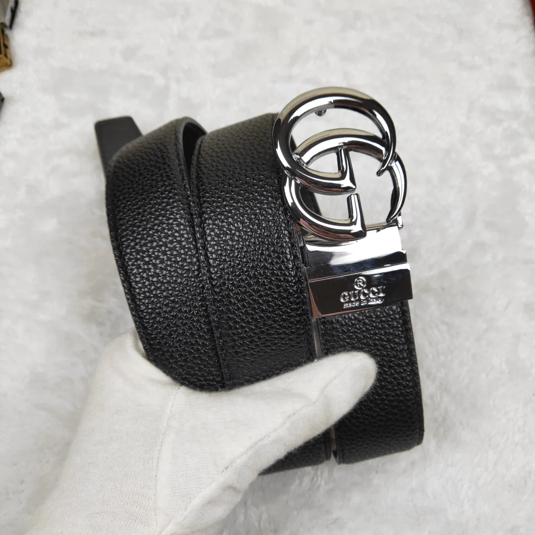 3 Colors Fashion metal buckle leather belt - Image 11