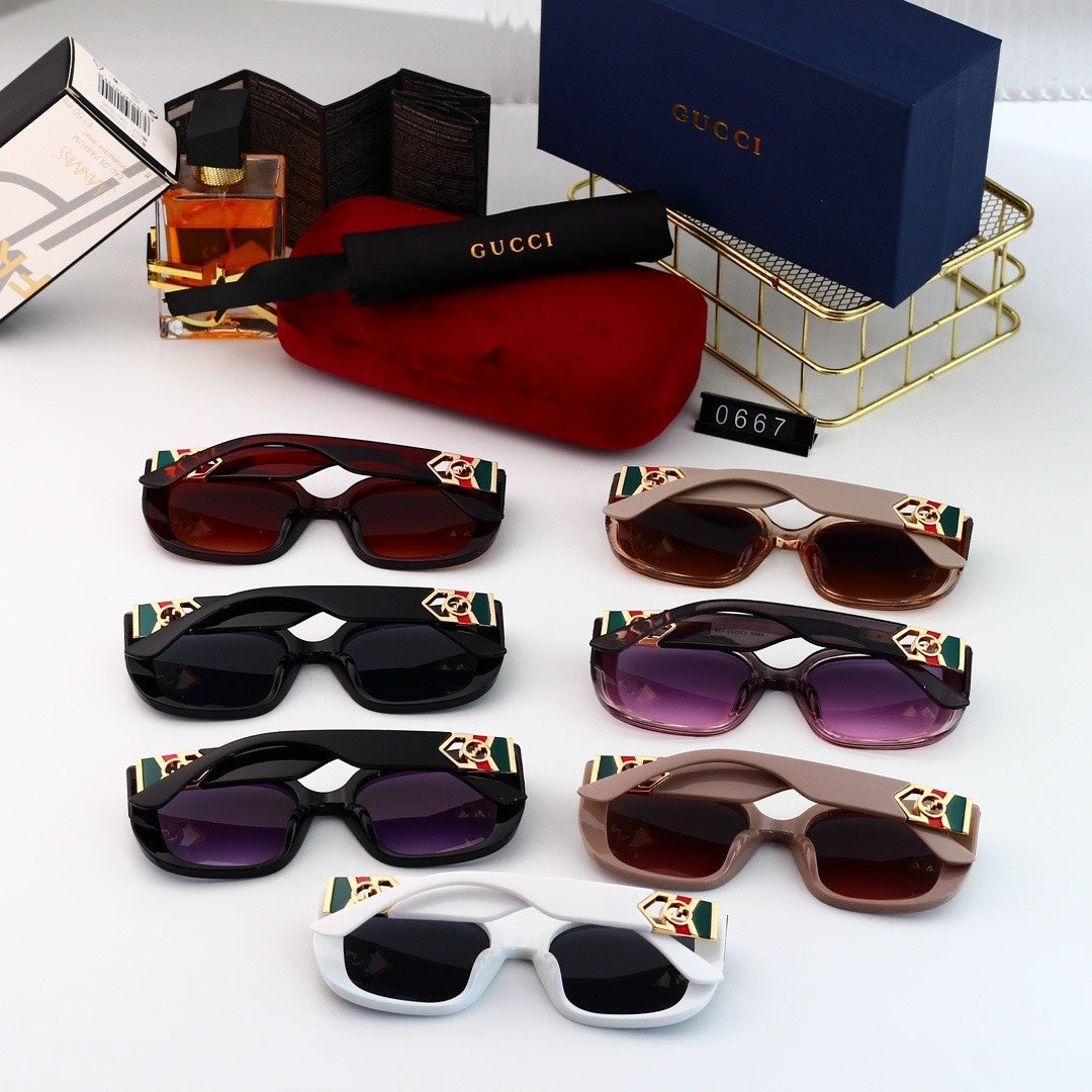 Fashion hot 7 color sunglasses 0667 - Image 9