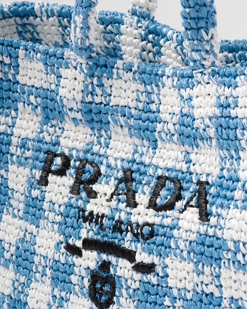 PRADA Large crochet tote bag - Image 6
