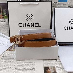 5 Colors  Double C Rhinestone Belt