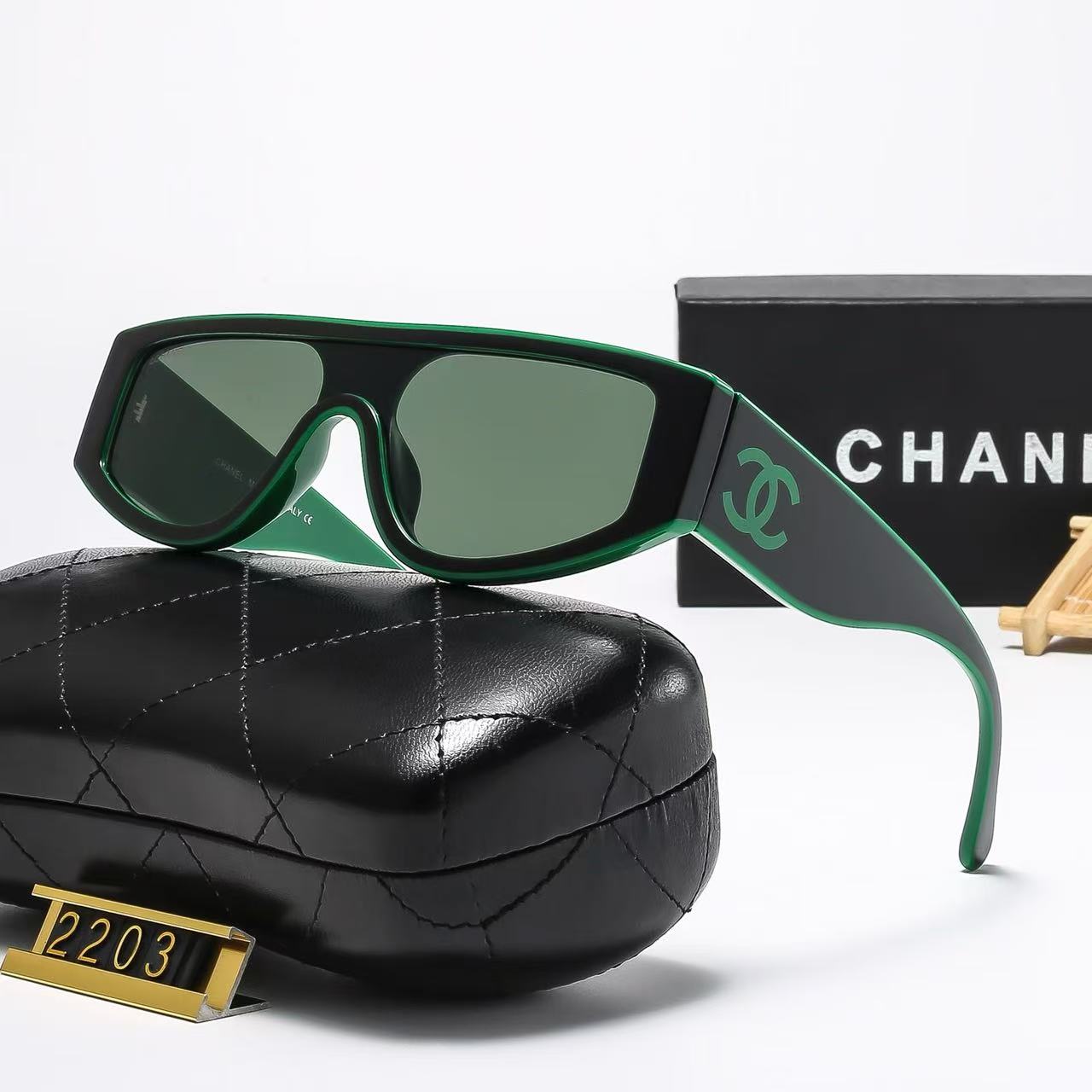 Fashion hot 6 color sunglasses 2203 - Image 3