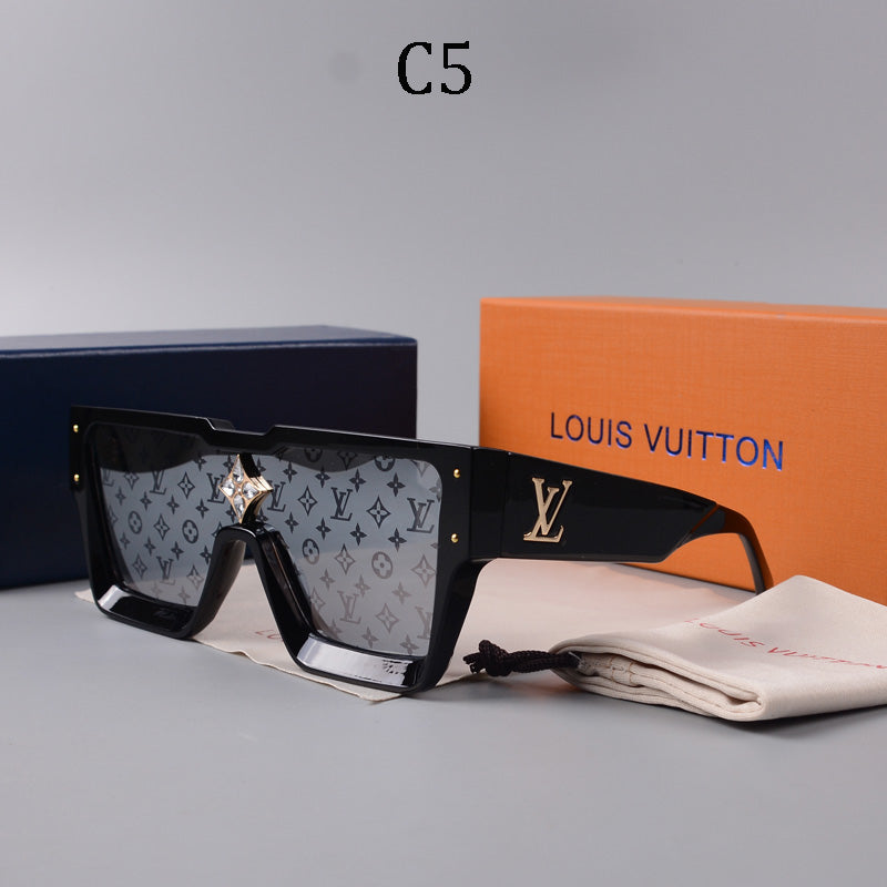 2024 new square frame unisex sunglasses 1486 - Image 3