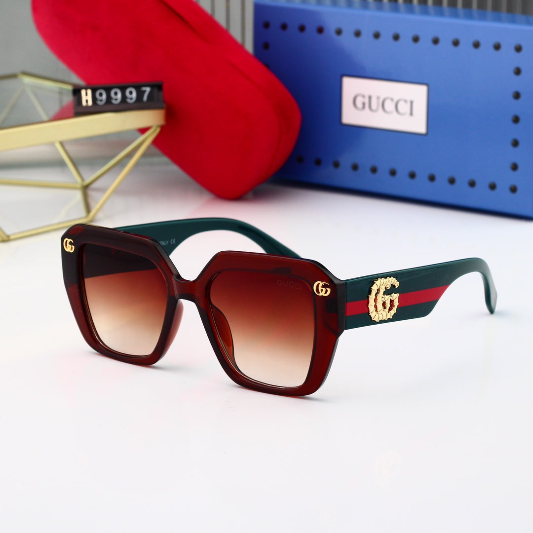 Fashionable square sunglasses 9997 - Image 3