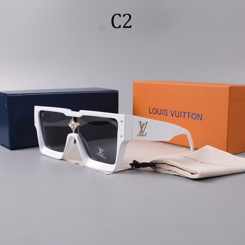 2024 new square frame unisex sunglasses 1486 - Image 5