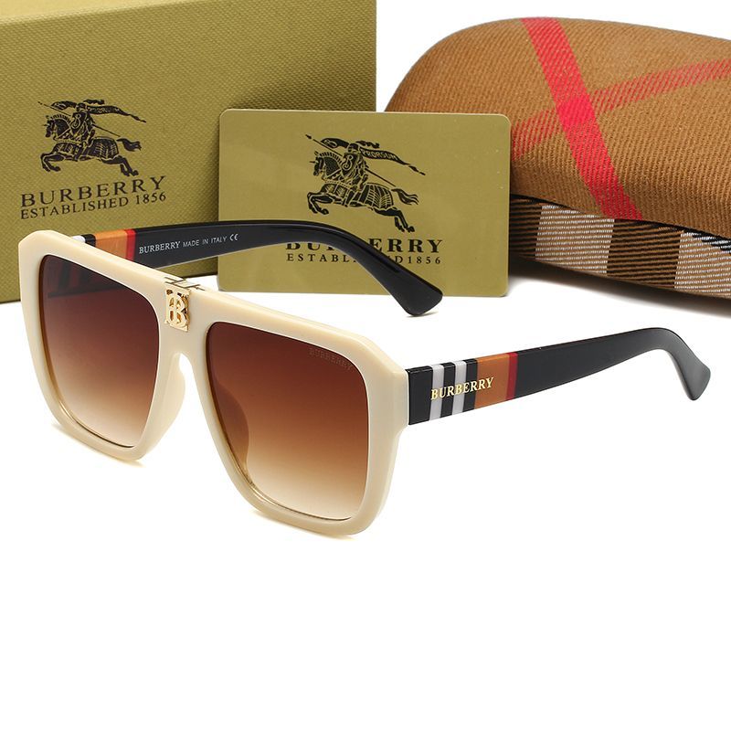 Fashion Unisex Plaid Frame Sunglasses - Image 6