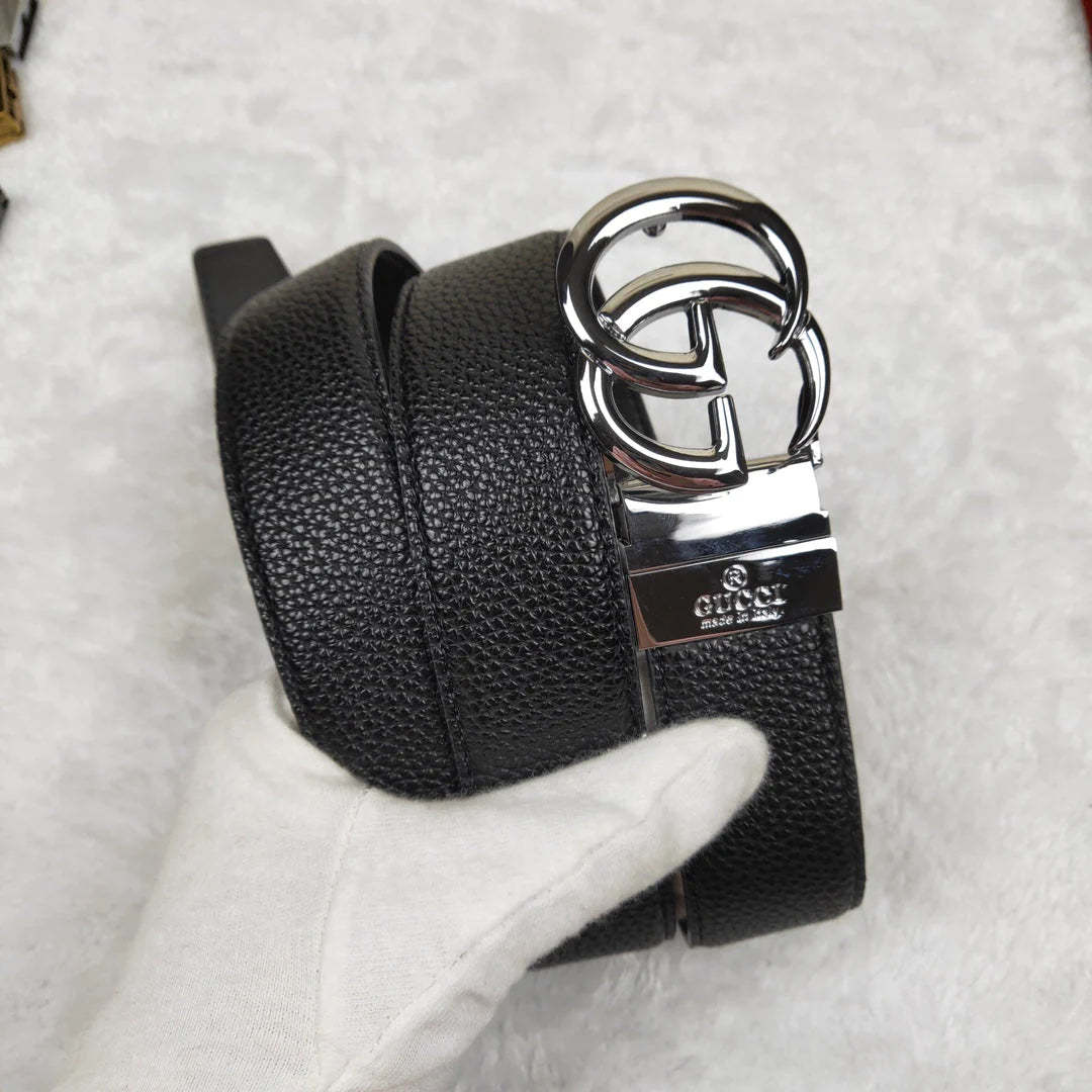 3 Colors Fashion metal buckle leather belt - Image 5