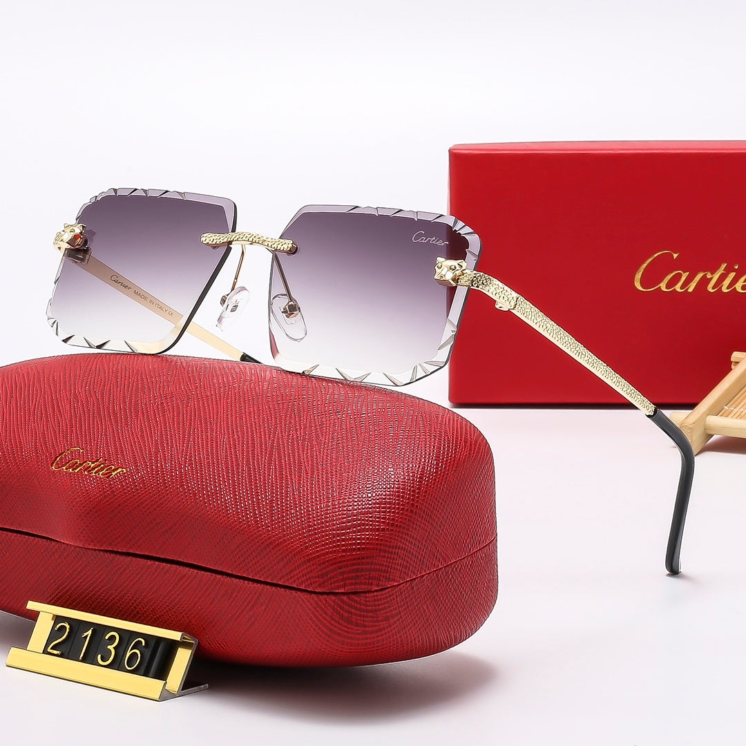 Fashion hot 5 color sunglasses 2136 - Image 4