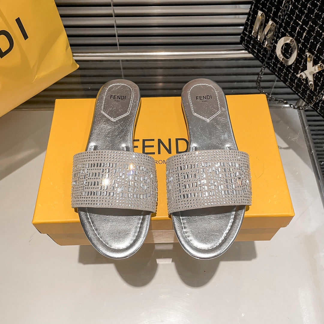 Full Diamond Flat Slippers - Image 10