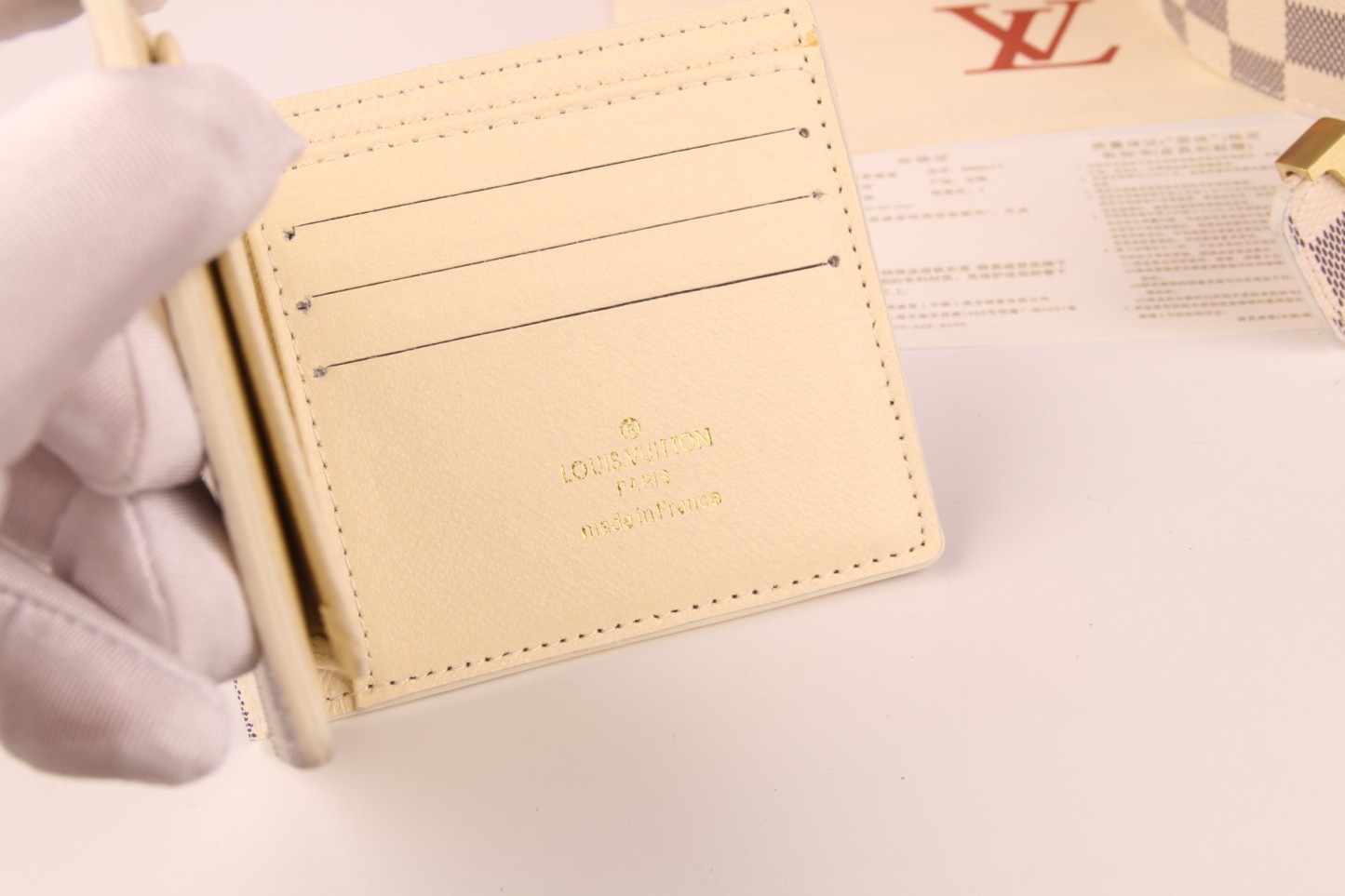 3-color belt buckle + wallet printed letter belt - Image 8