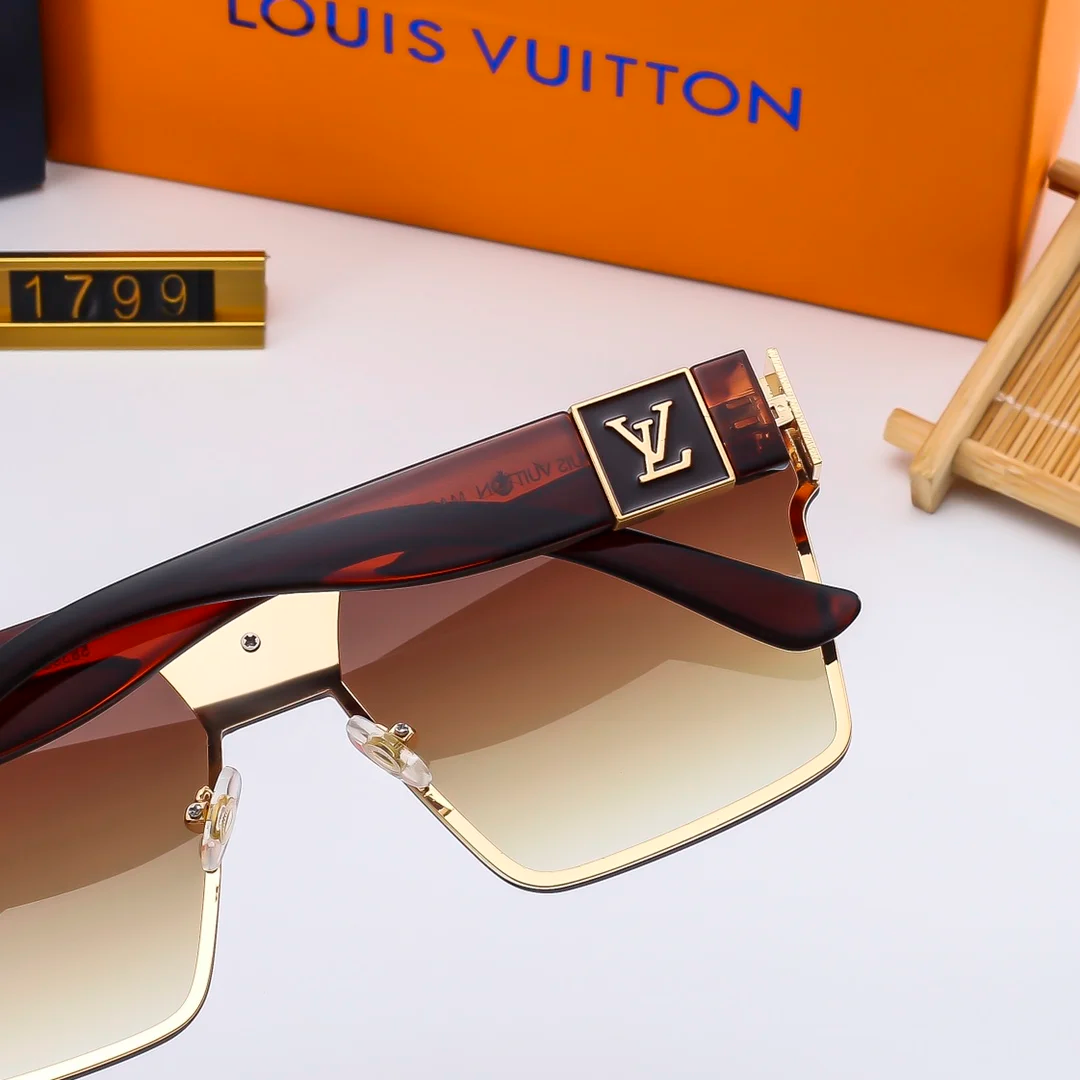 Retro large frame sunglasses 1798 - Image 5