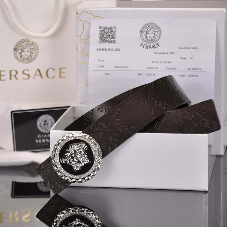 Medusa Leather Belt - Image 5