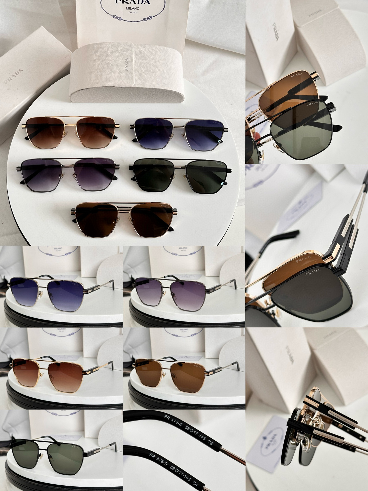PRA Eyewear SIZE: 58-17-145 - Image 8