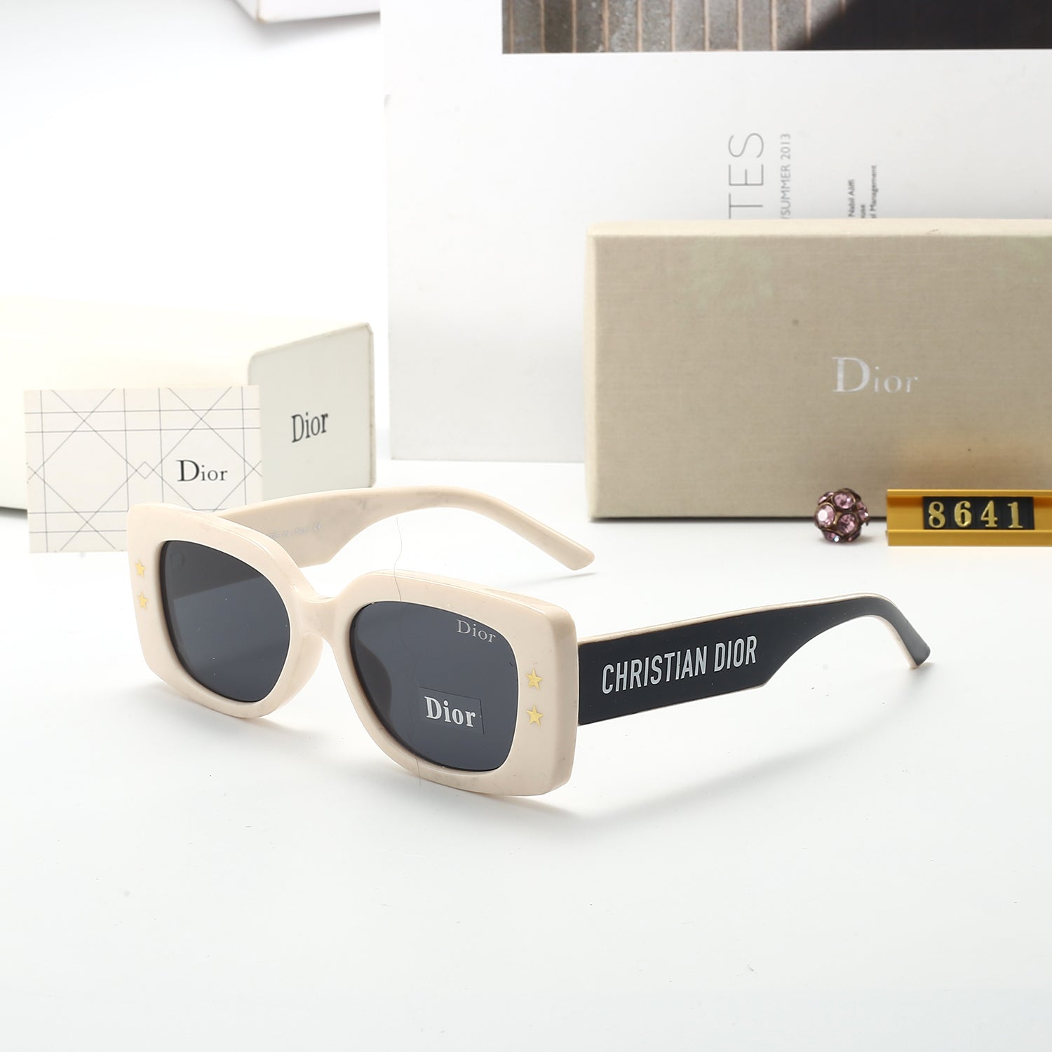 Fashion hot 5 color sunglasses 8641 - Image 6