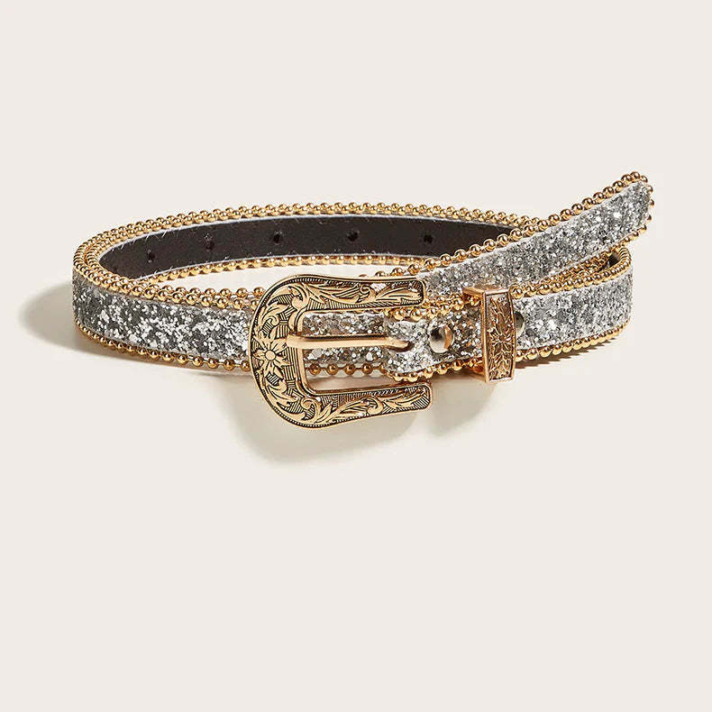 2 Colors retro wild engraved buckle belt - Image 3