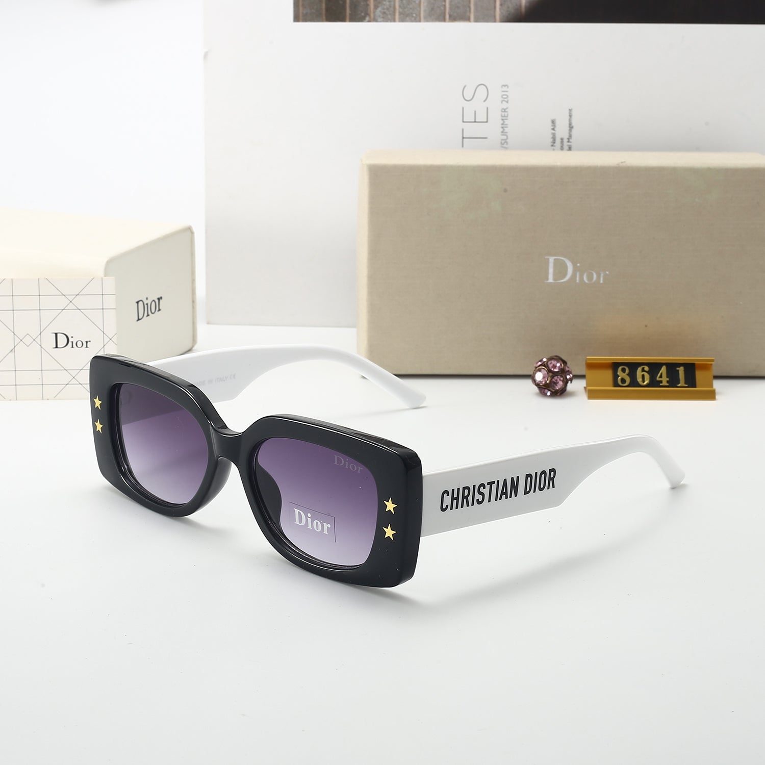 Fashion hot 5 color sunglasses 8641 - Image 3