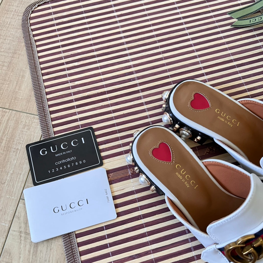 Retro Leather Half-Covered Loafers - Image 12