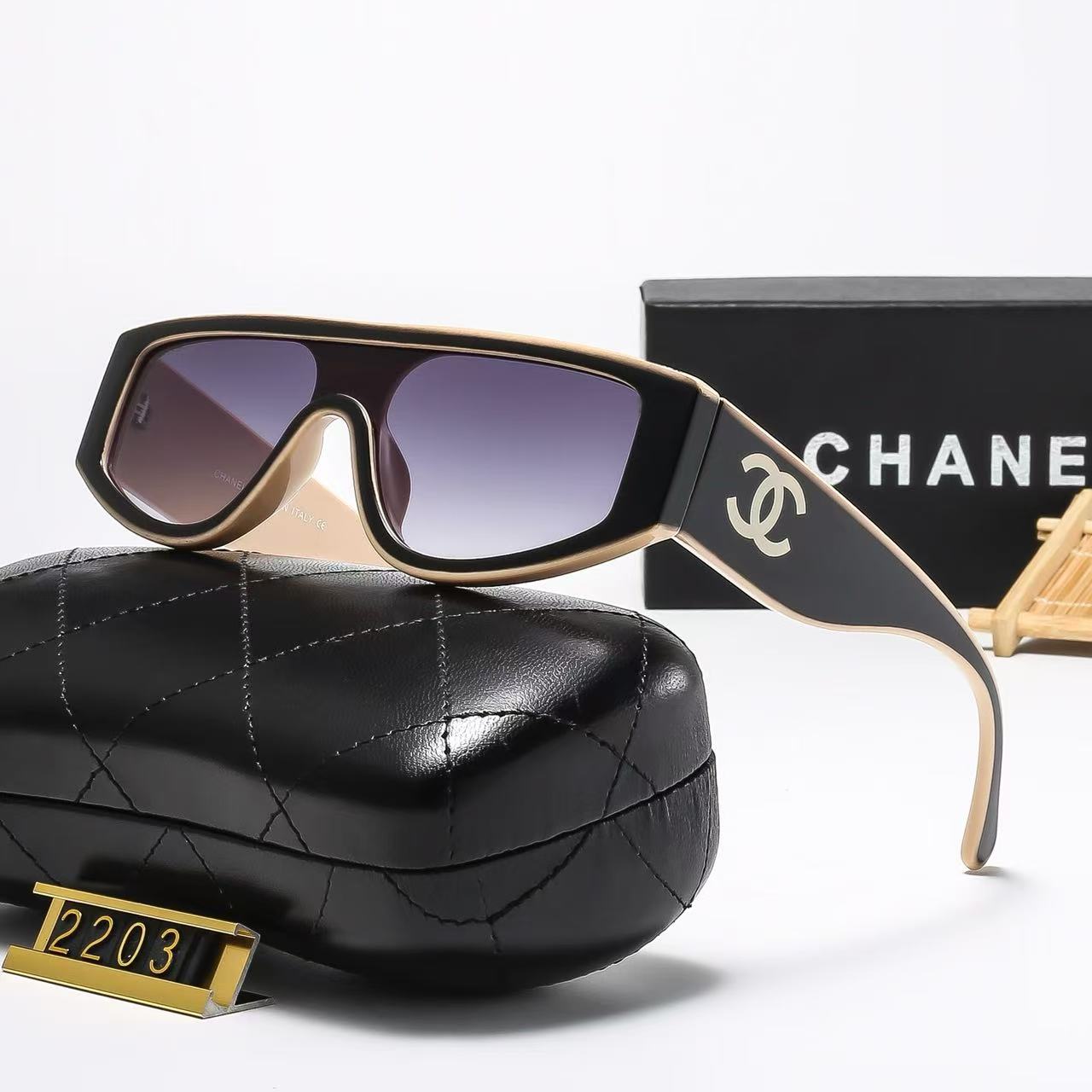 Fashion hot 6 color sunglasses 2203 - Image 4