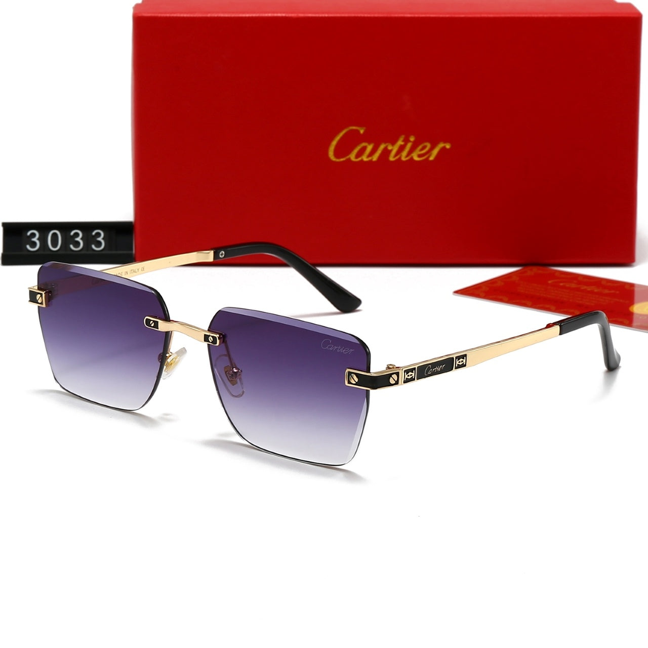 Fashion hot 7 color sunglasses 3033 - Image 6