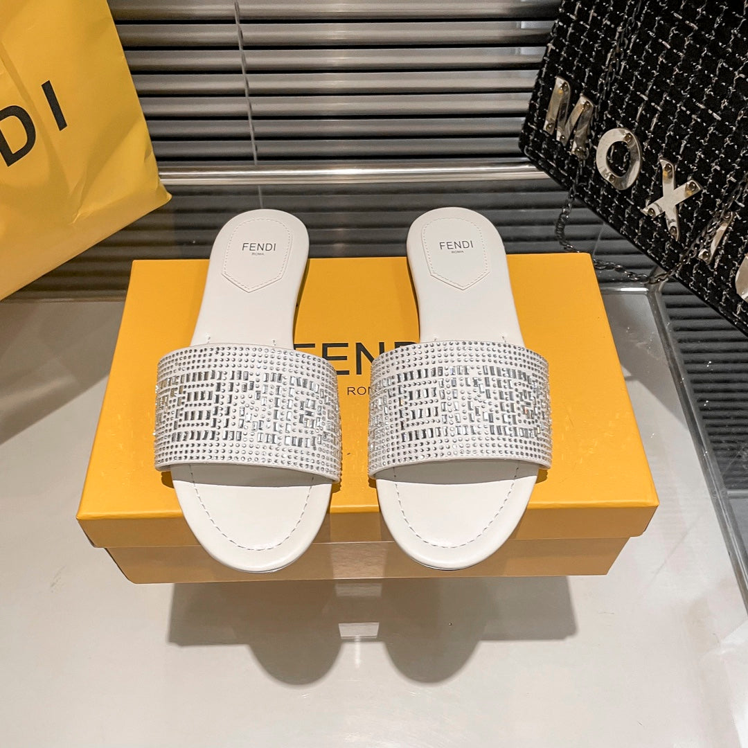 Full Diamond Flat Slippers - Image 8