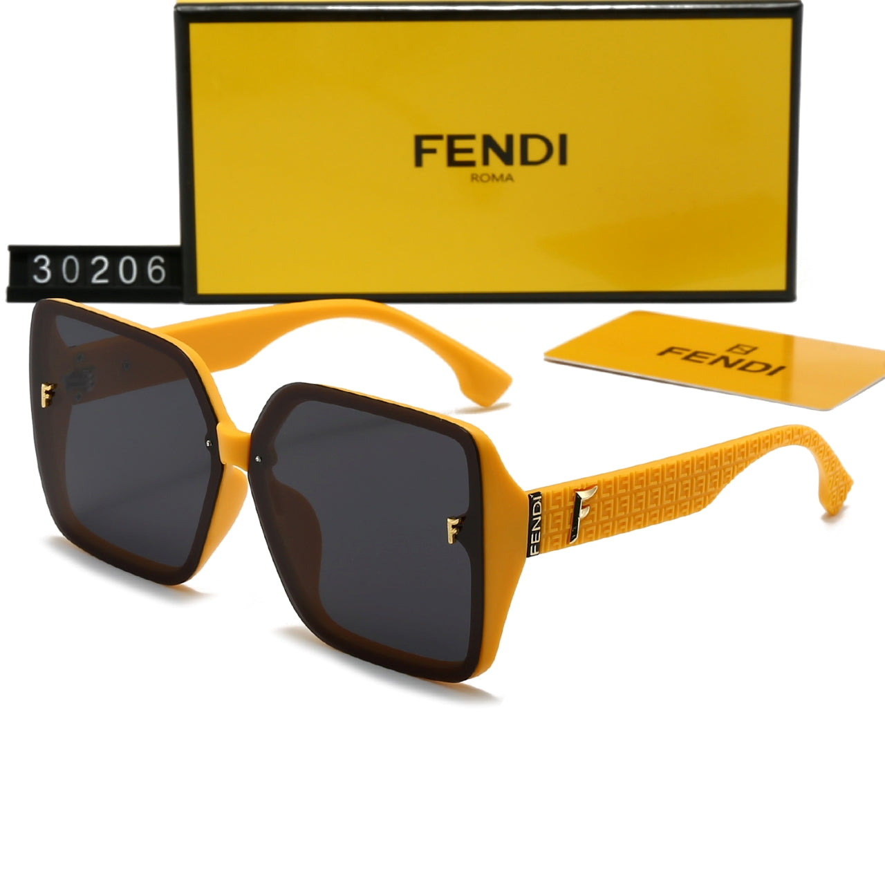 Square frame holiday sunglasses 30206 - Image 4