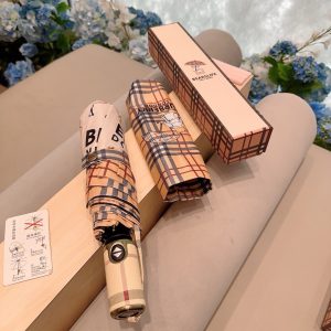 BBR Luxury Umbrella - Burberry Style Designer Umbrella