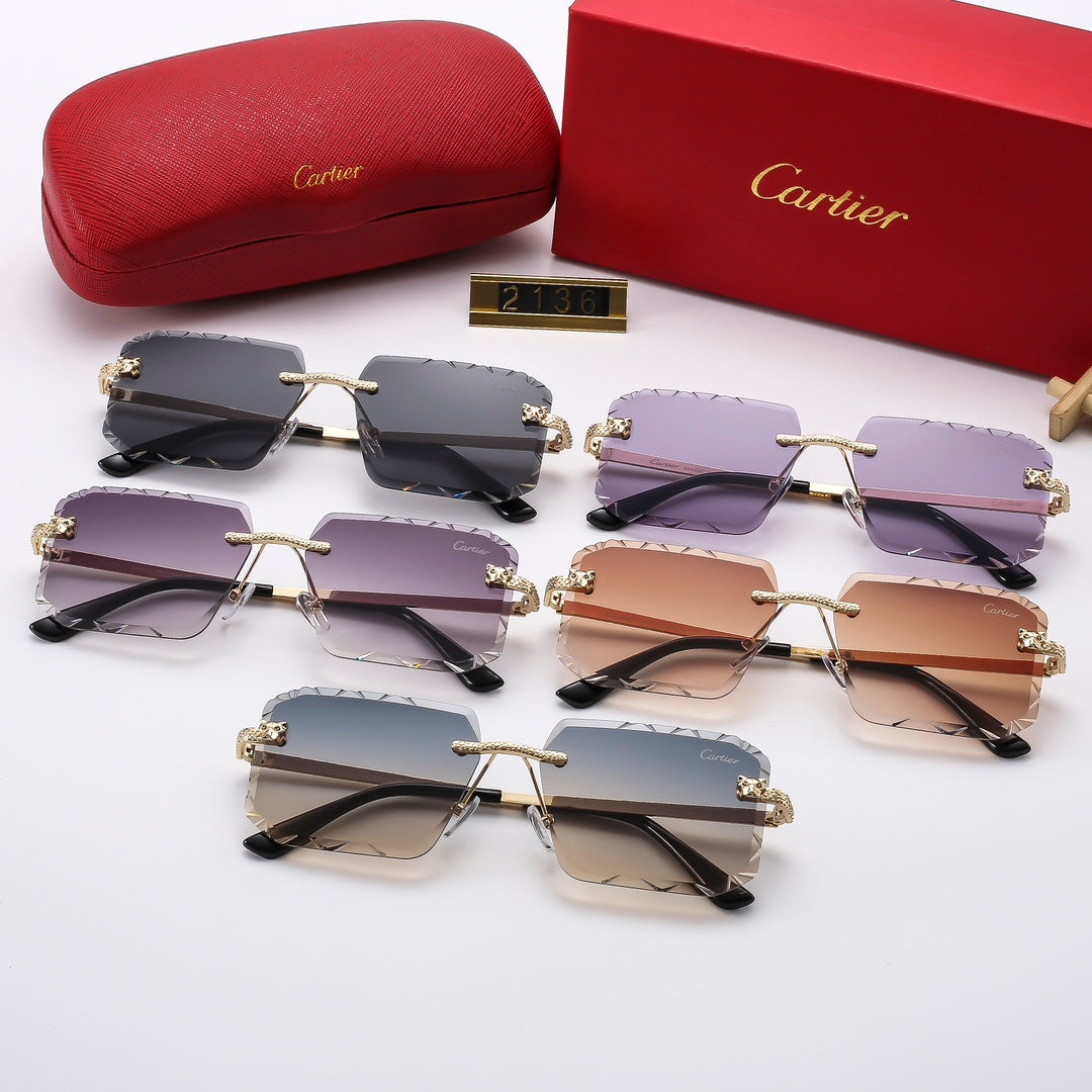 Fashion hot 5 color sunglasses 2136 - Image 2