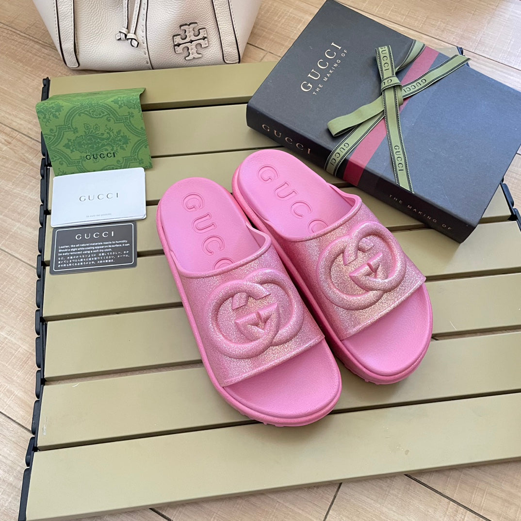 Fashion Colorful Platform Slippers - Image 6