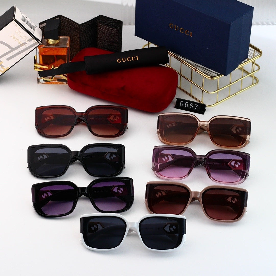 Fashion hot 7 color sunglasses 0667 - Image 2