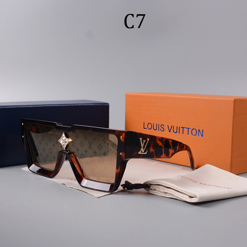 2024 new square frame unisex sunglasses 1486 - Image 9