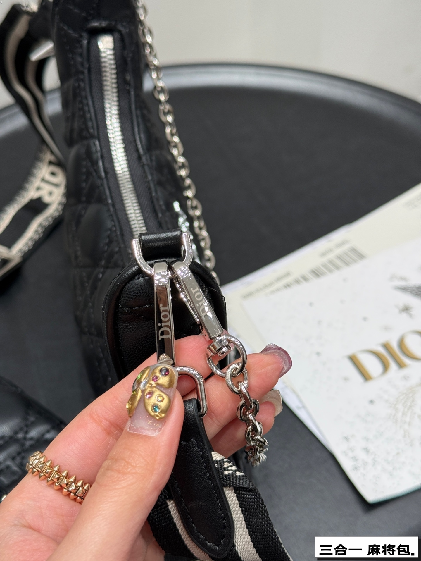 D new arrival chain hobo bag size: 23*17 cm - Image 7