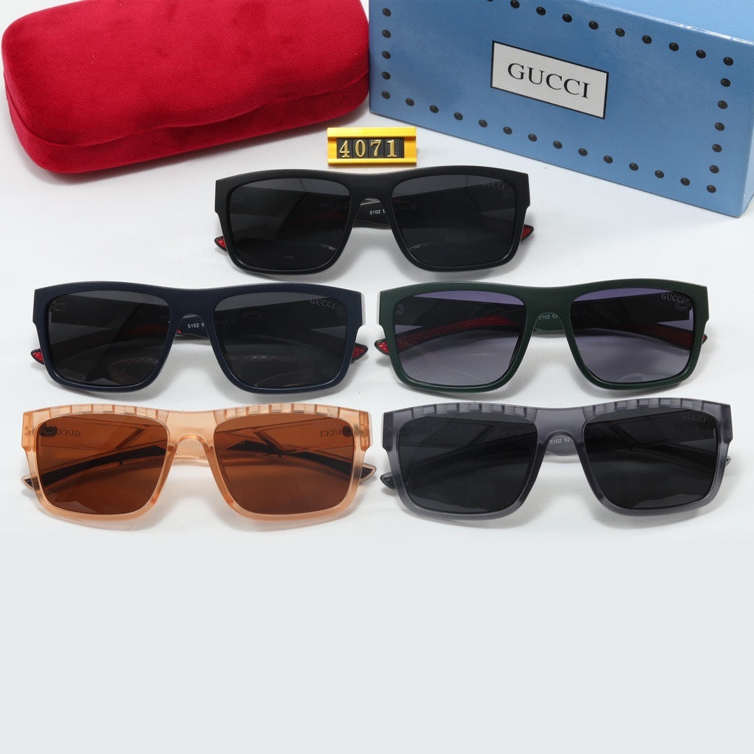 Fashion hot 5 color sunglasses 4071 - Image 2